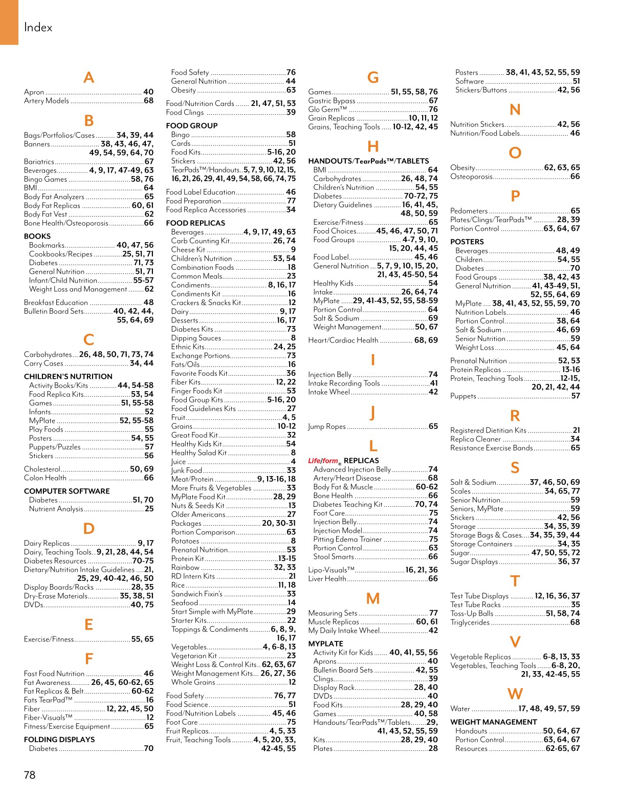 Nasco Nutrition Catalog