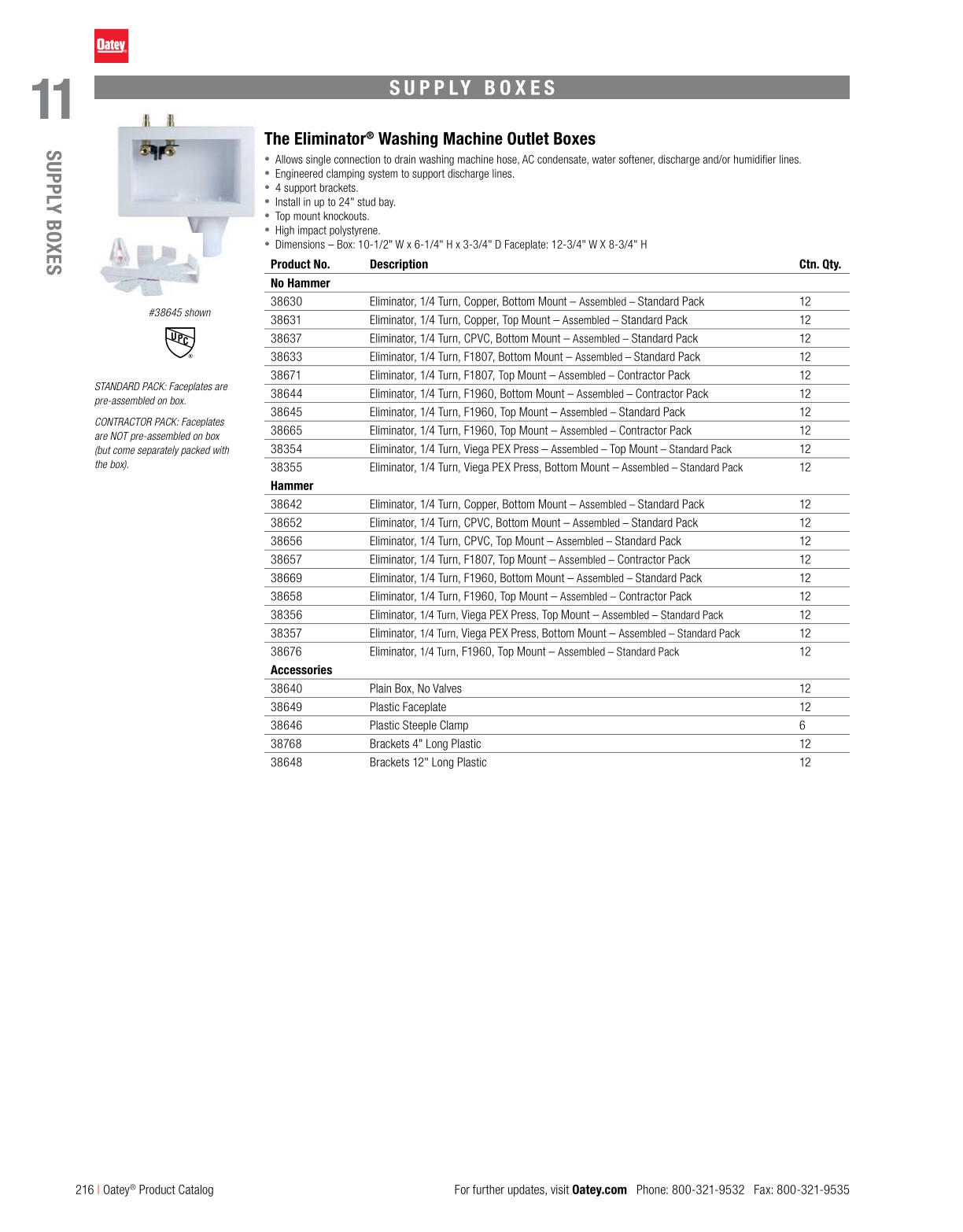 Oatey Product Catalog