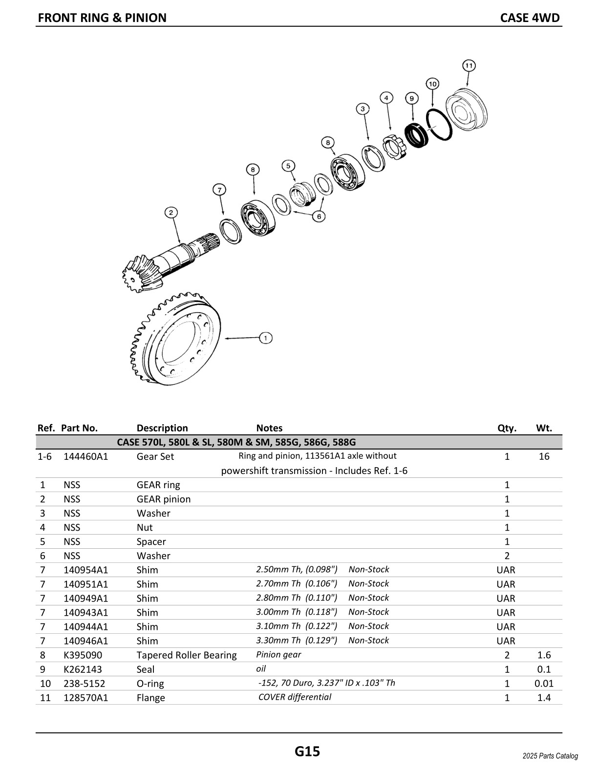 T394699-PVE Pinion Shaft