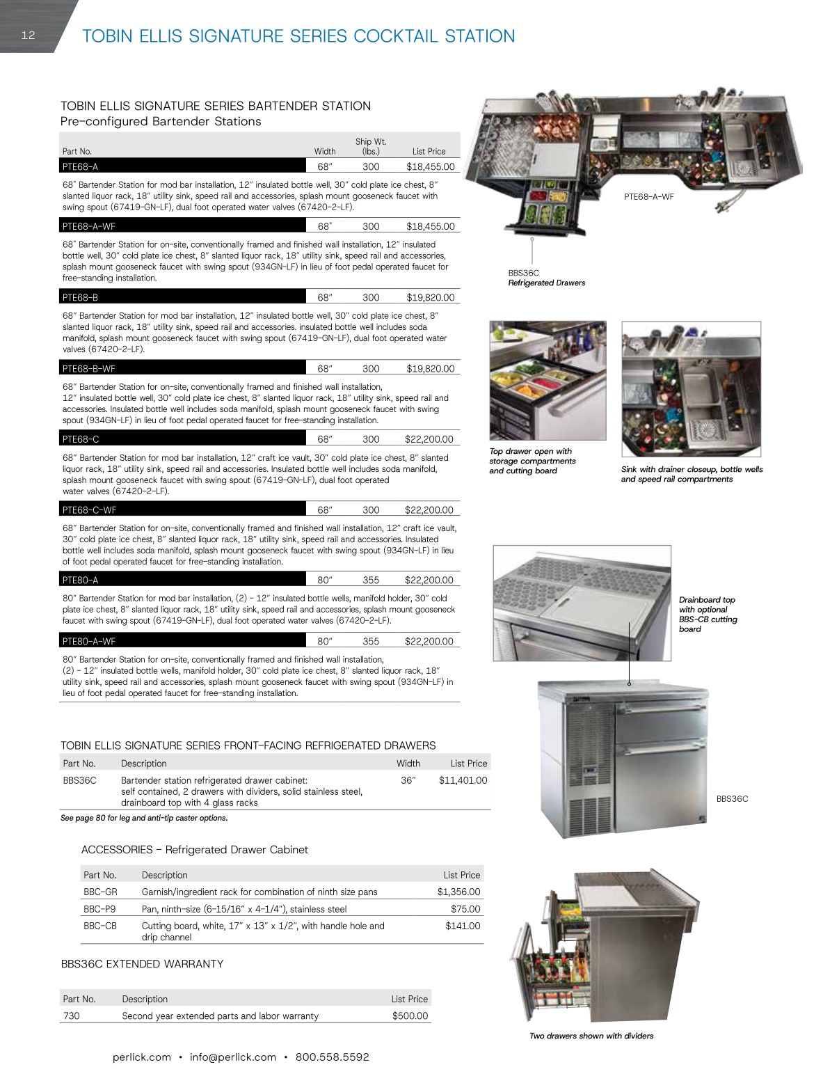 Bar and Beverage Catalog 2025