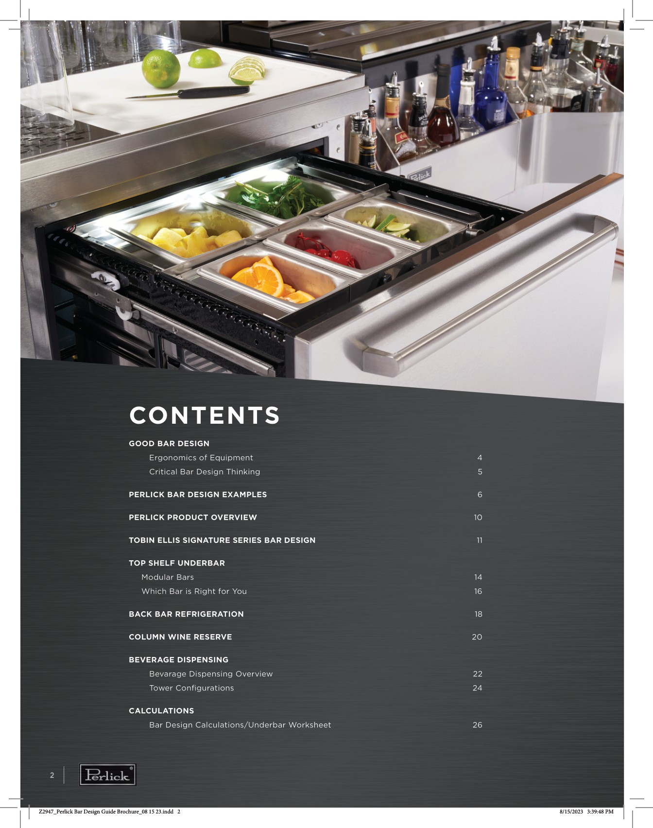 Bar Design Guide