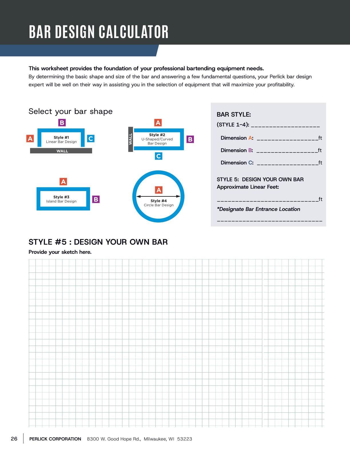 Bar Design Guide 2025