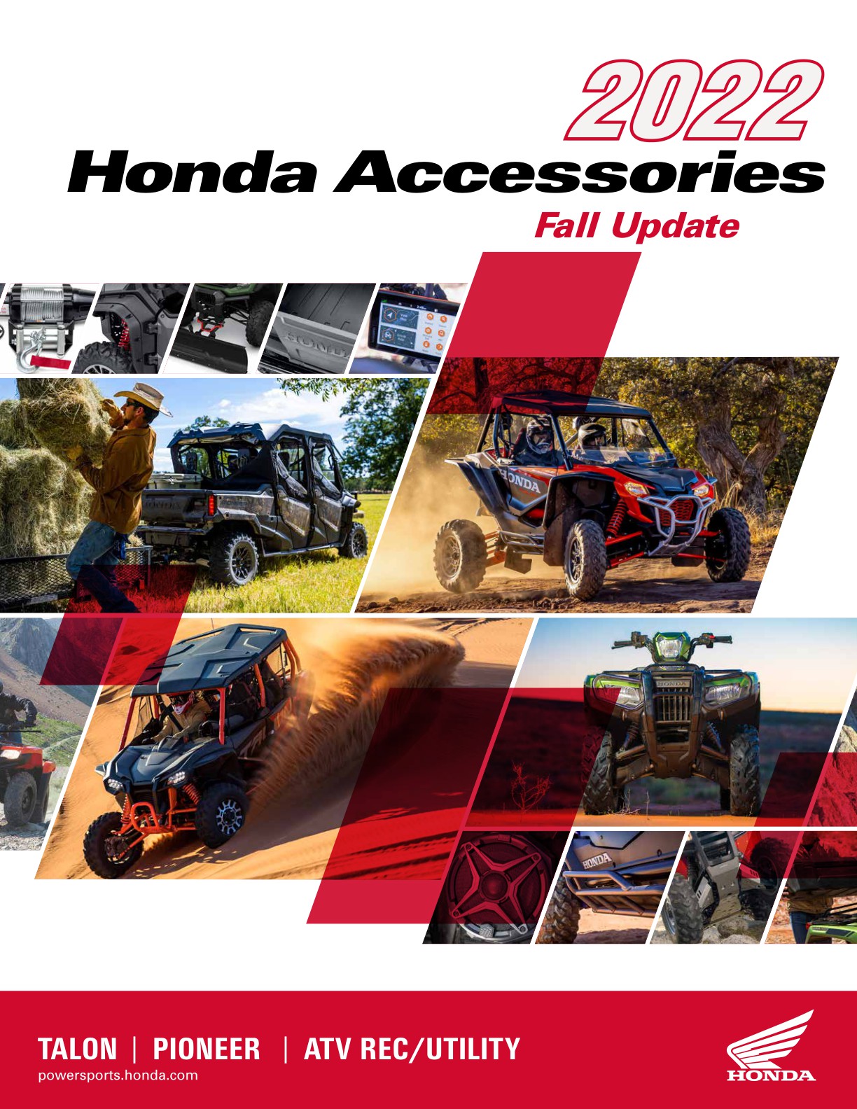 2022 Honda SxS+ATV Accessories Catalog