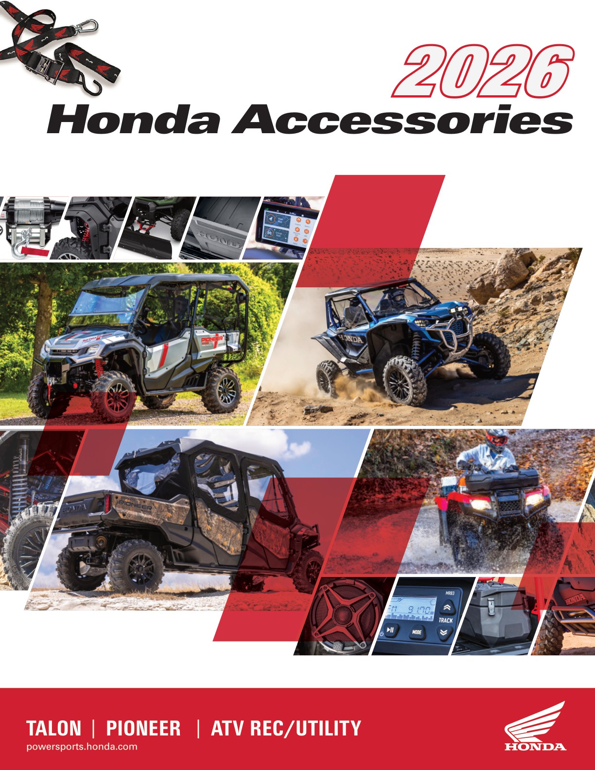 記念グッズ YSASG2026 2026 Honda SxS+ATV Accessories Catalog v.1.1
