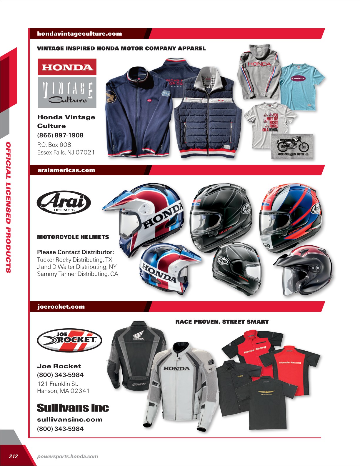 2024 Honda Motorcycle Accessories Catalog