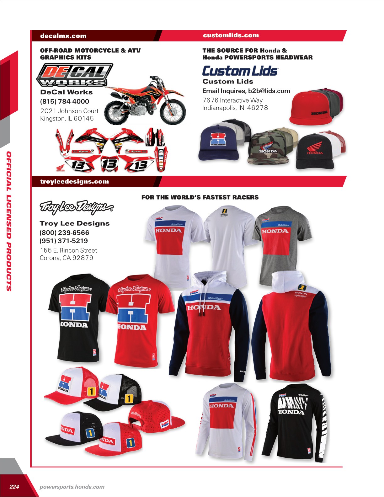 2024 Honda Motorcycle Accessories Catalog
