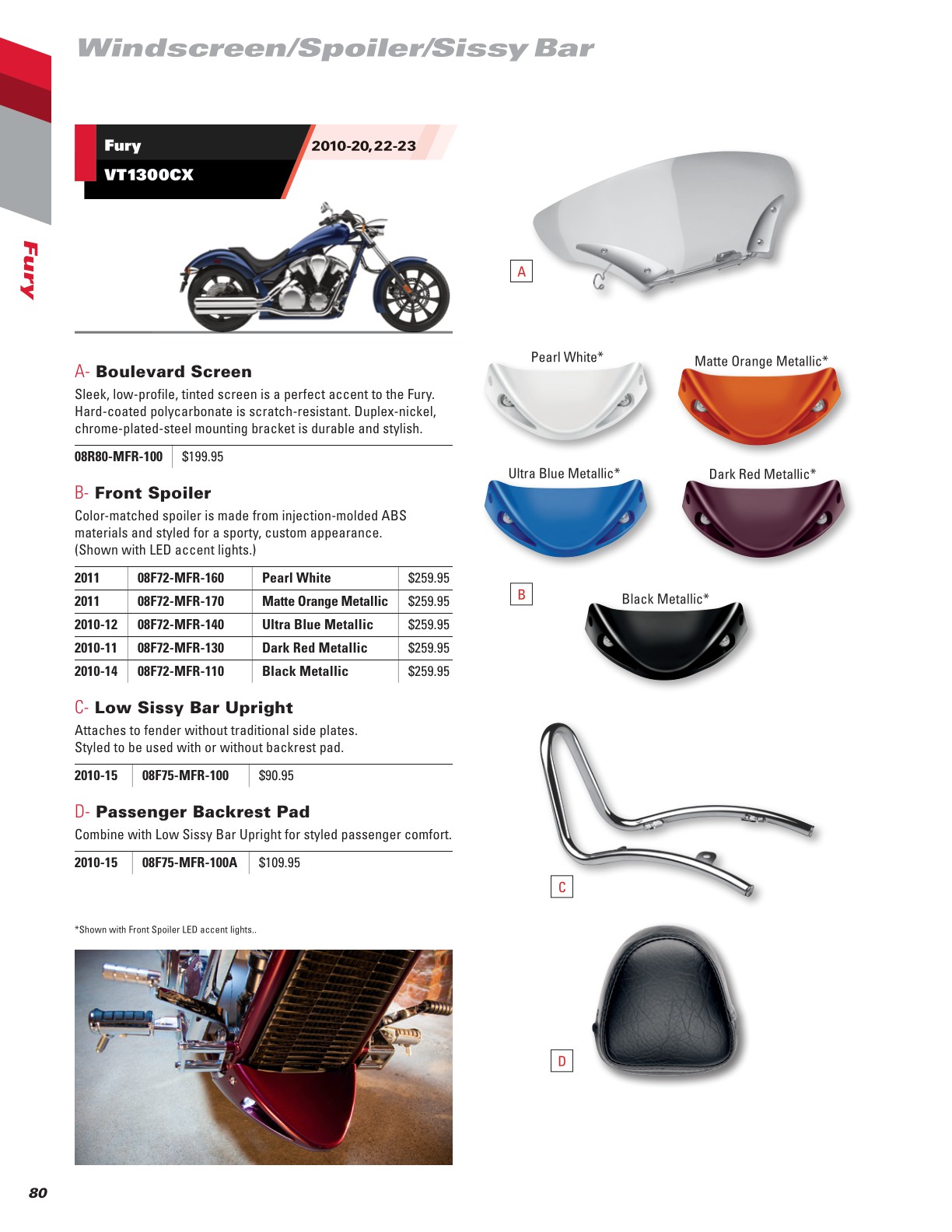 2024 Honda Motorcycle Accessories Catalog