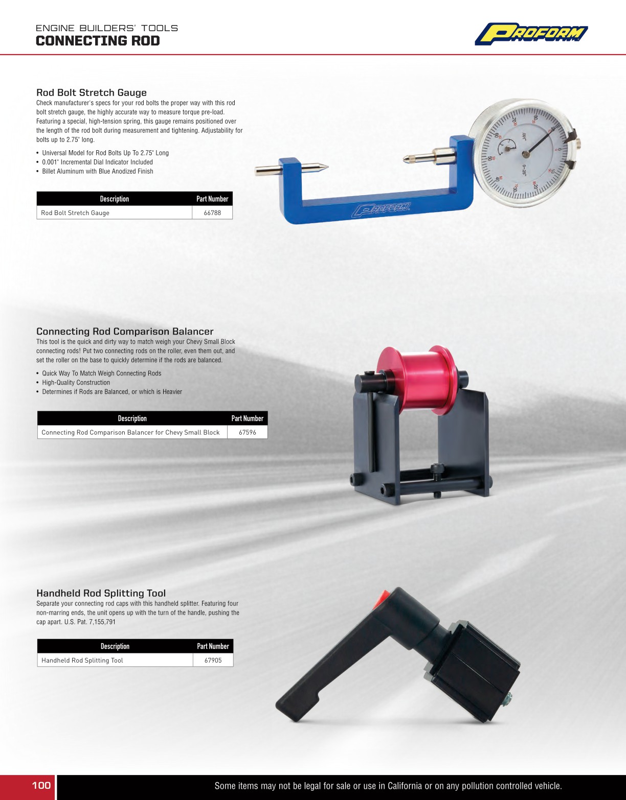 PROFORM Parts Catalog 2024