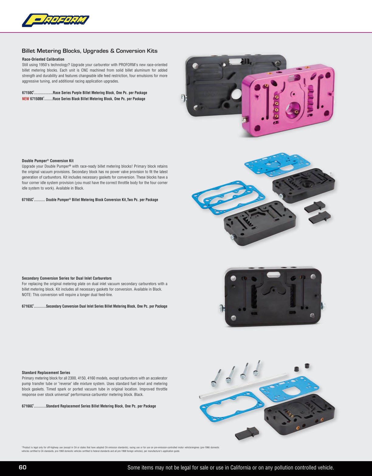 PROFORM Parts Catalog 2024