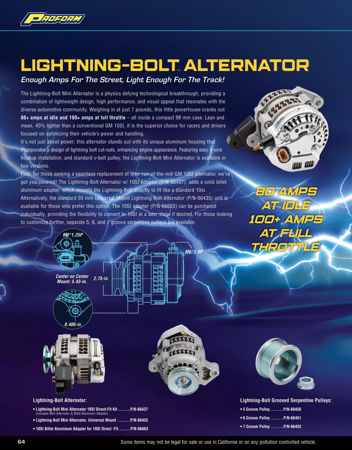 PROFORM Parts Catalog 2024