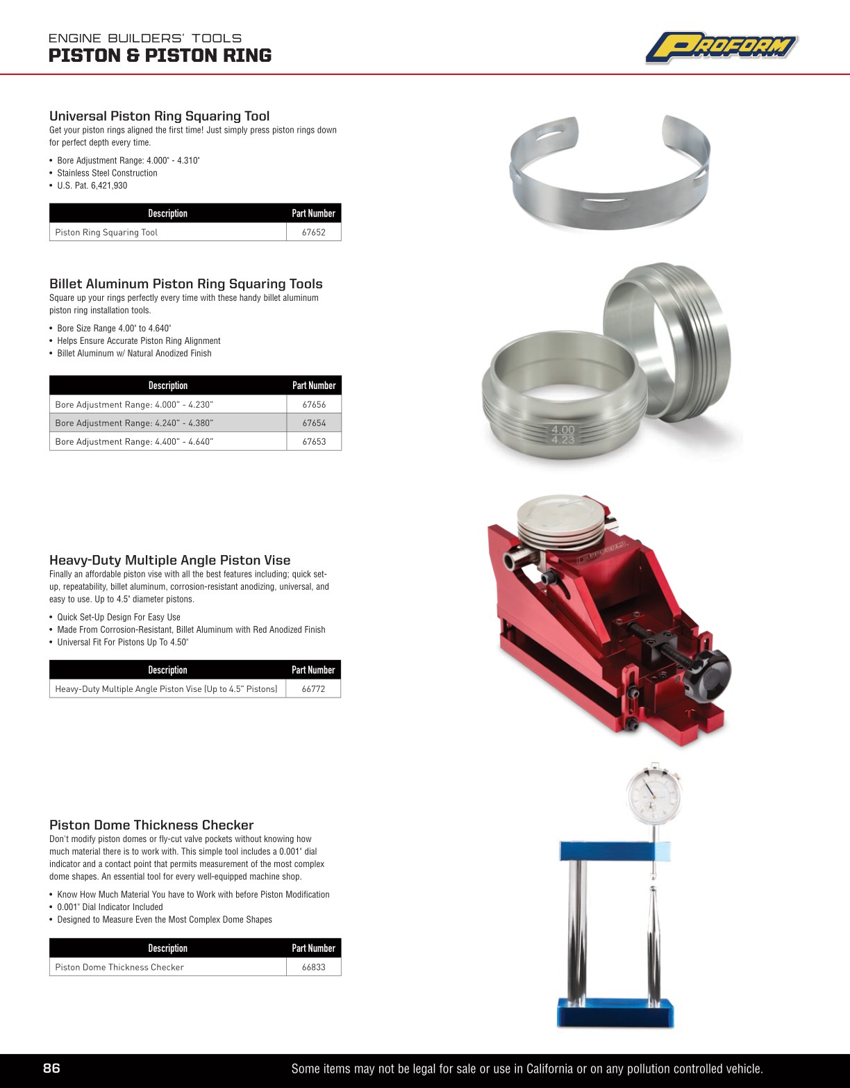 2025 PROFORM Catalog