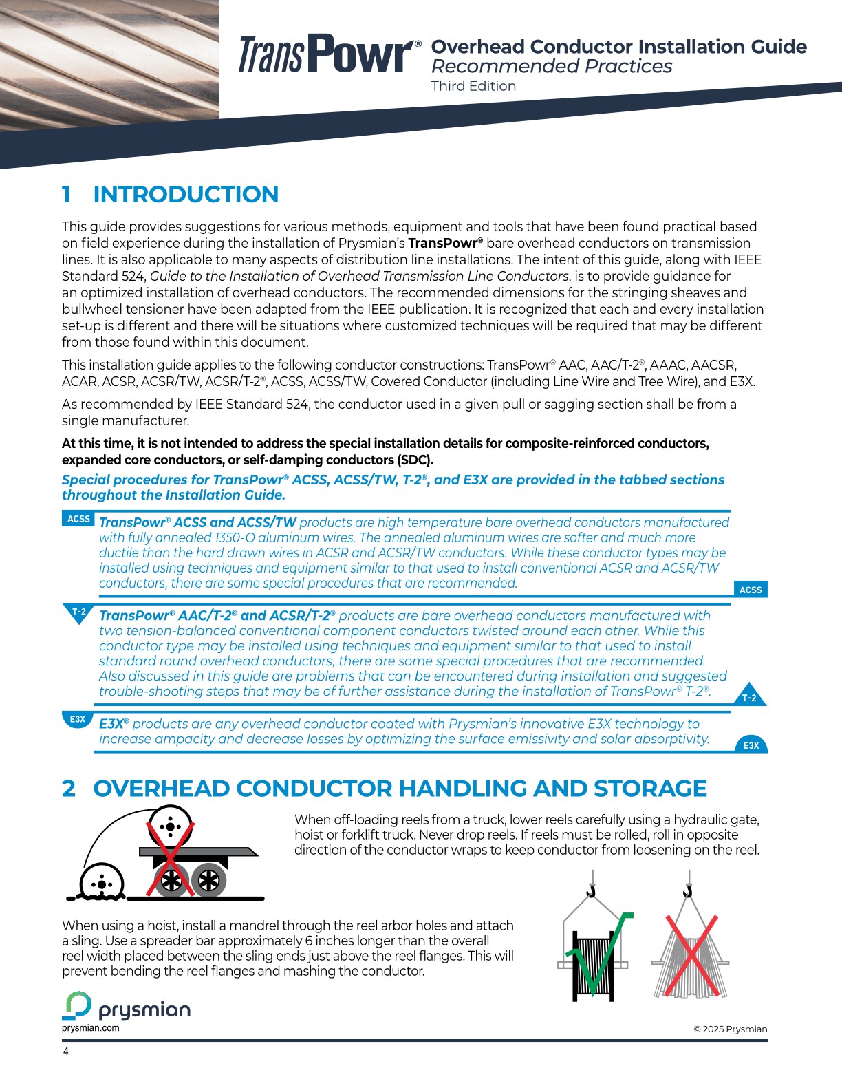 Overhead Conductor Installation Guide