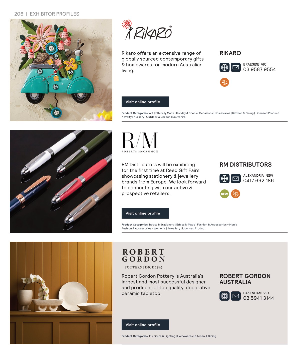 Reed Gift Fairs Melbourne Big Book 2023