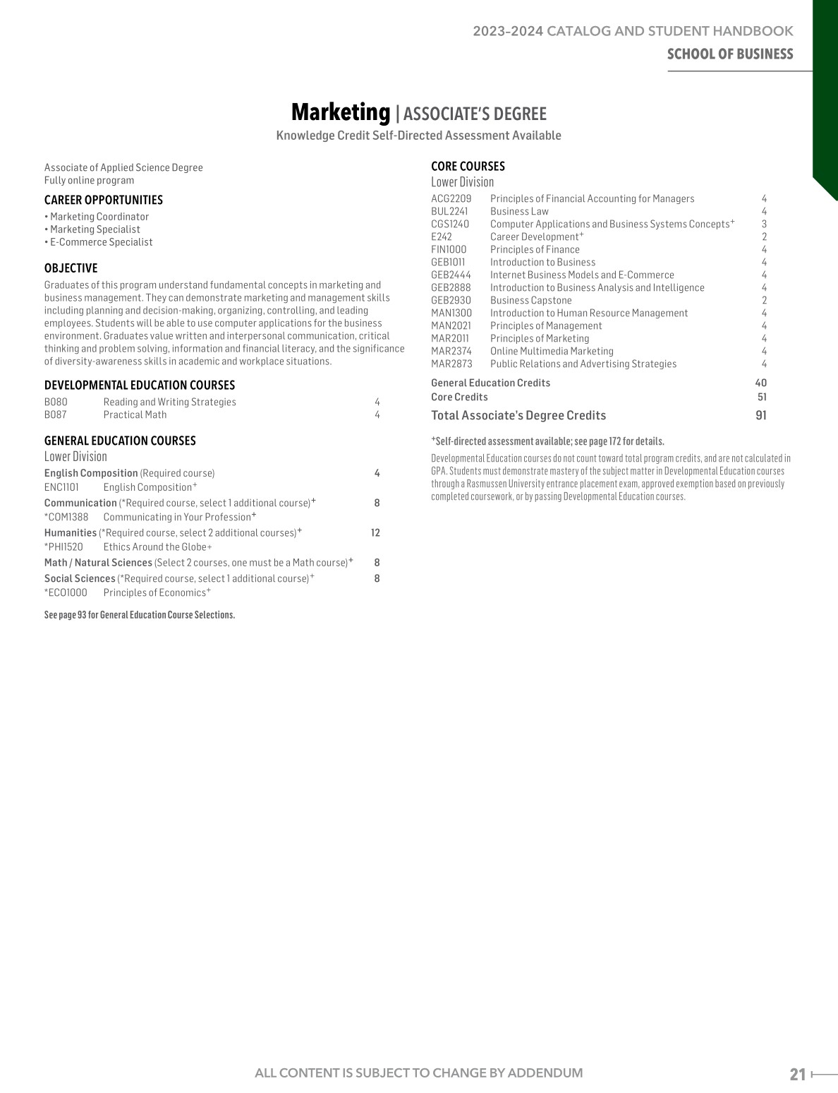 2023 24 COURSE CATALOG visual data 8