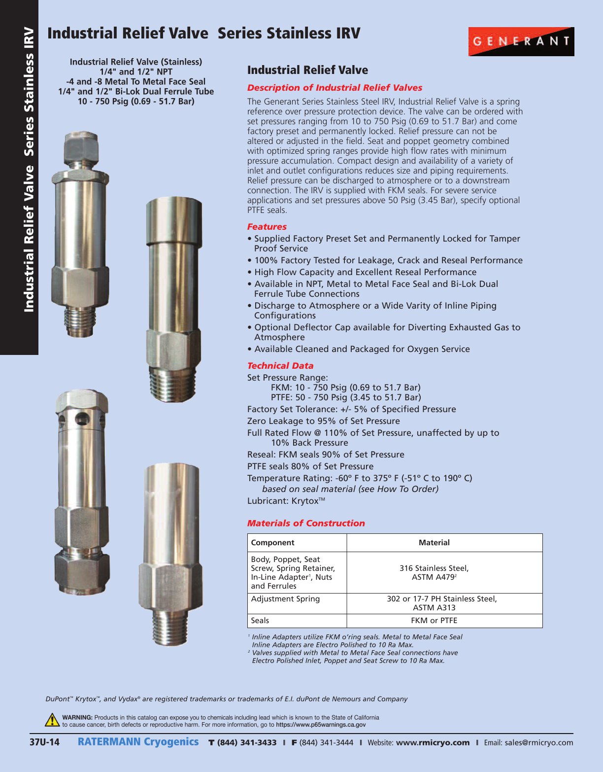Fall Rattermann 2018 Ratermann Cryogenics