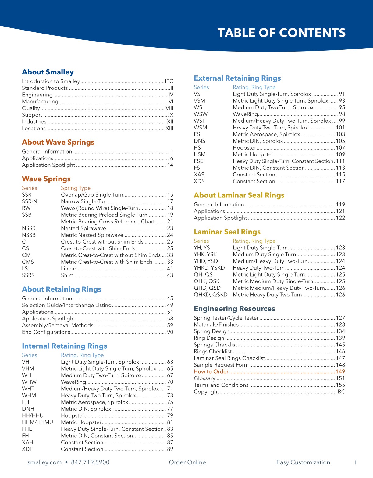 Smalley Product Catalog