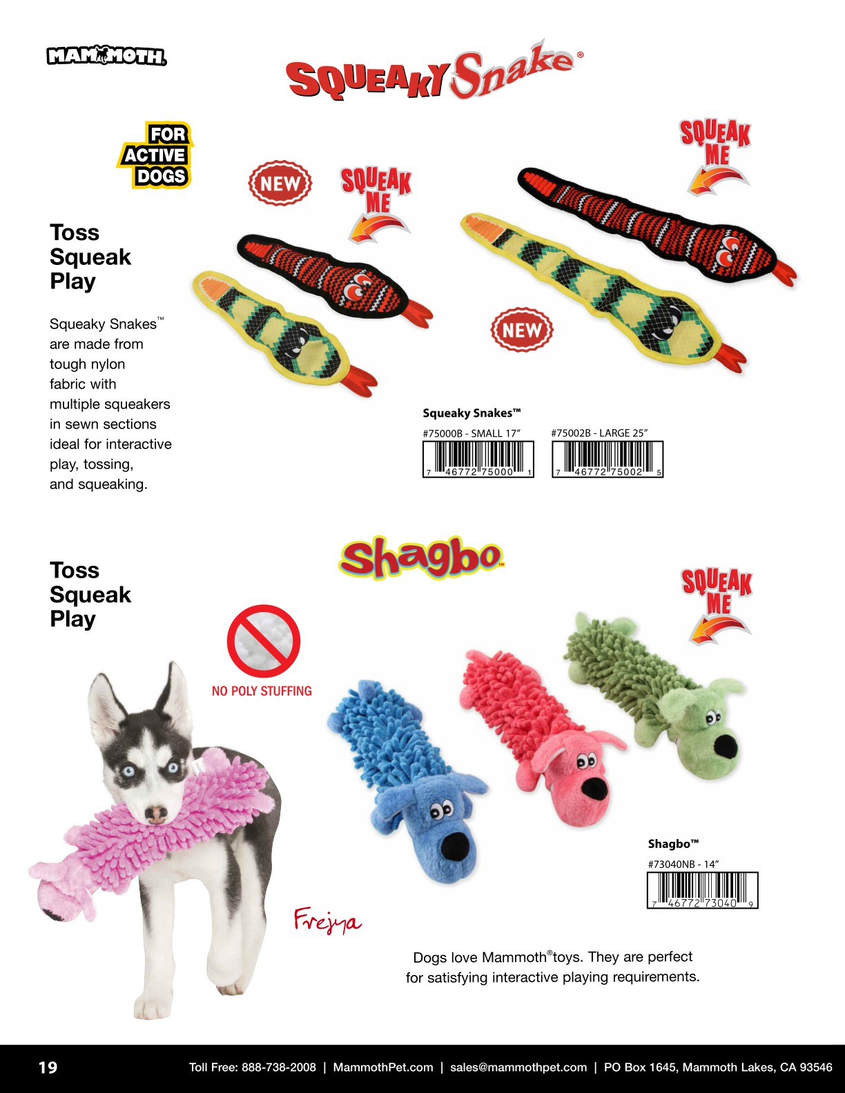 Mammoth Catalog 2024