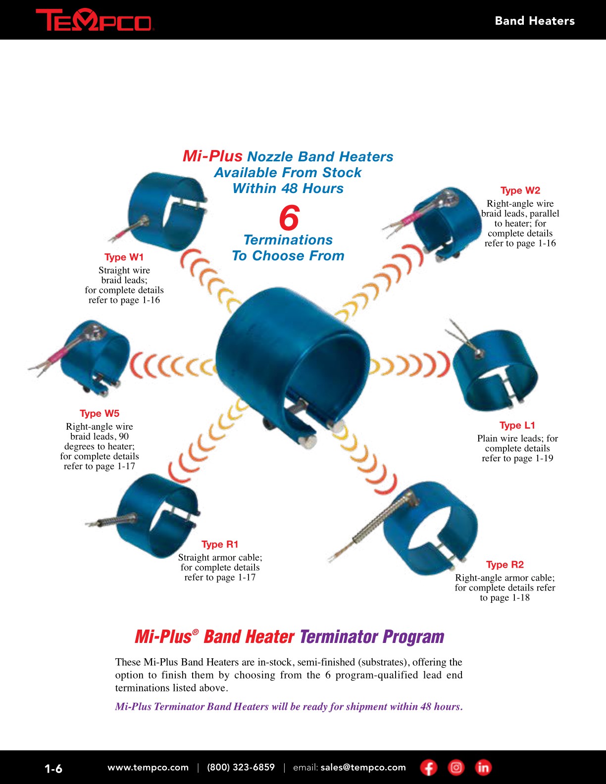 Tempco Electric Heater Product Catalog