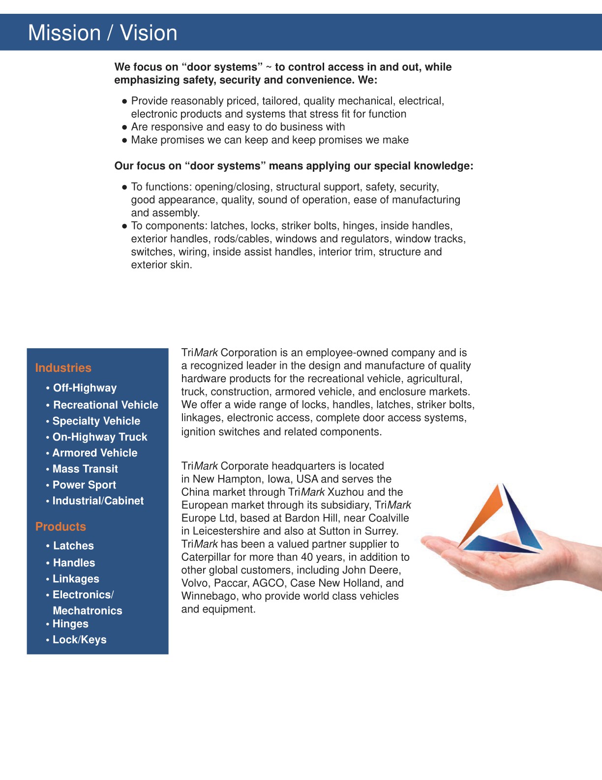 TriMark Corporate Catalog