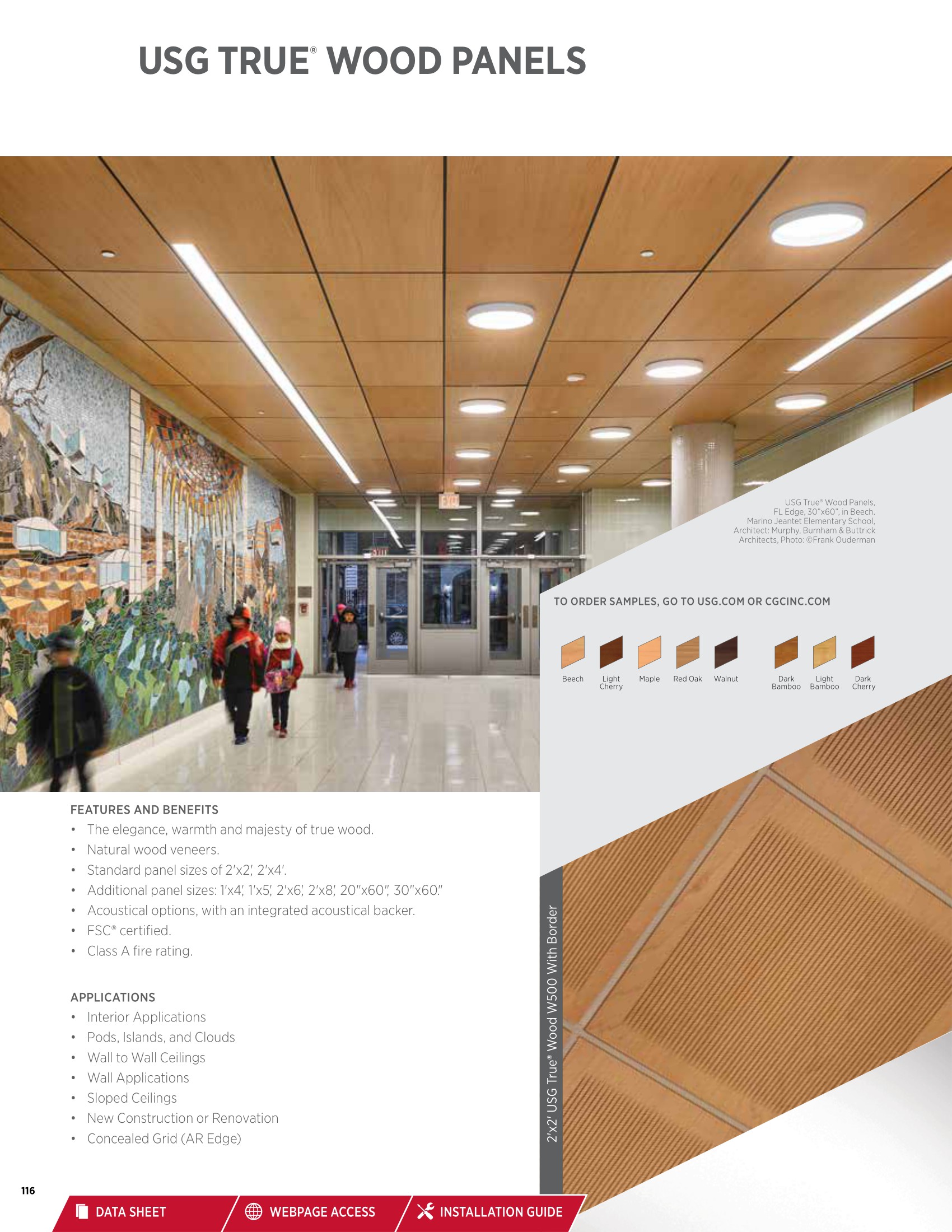 Catalog Ceiling Panel Example ceilings systems catalog sc2000