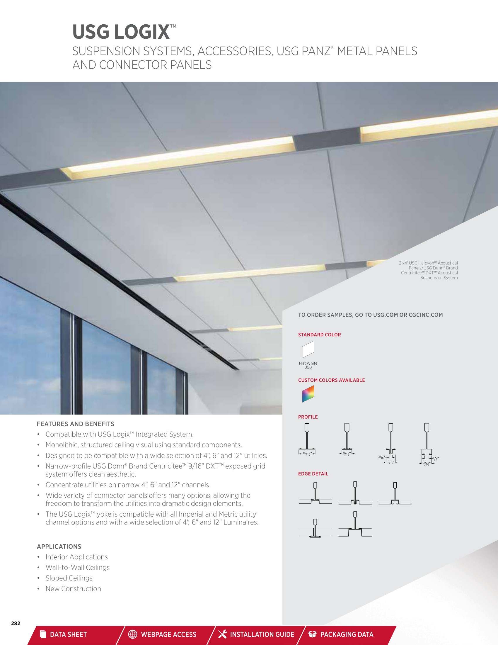 Catalog Ceiling Panel Example ceilings systems catalog sc2000