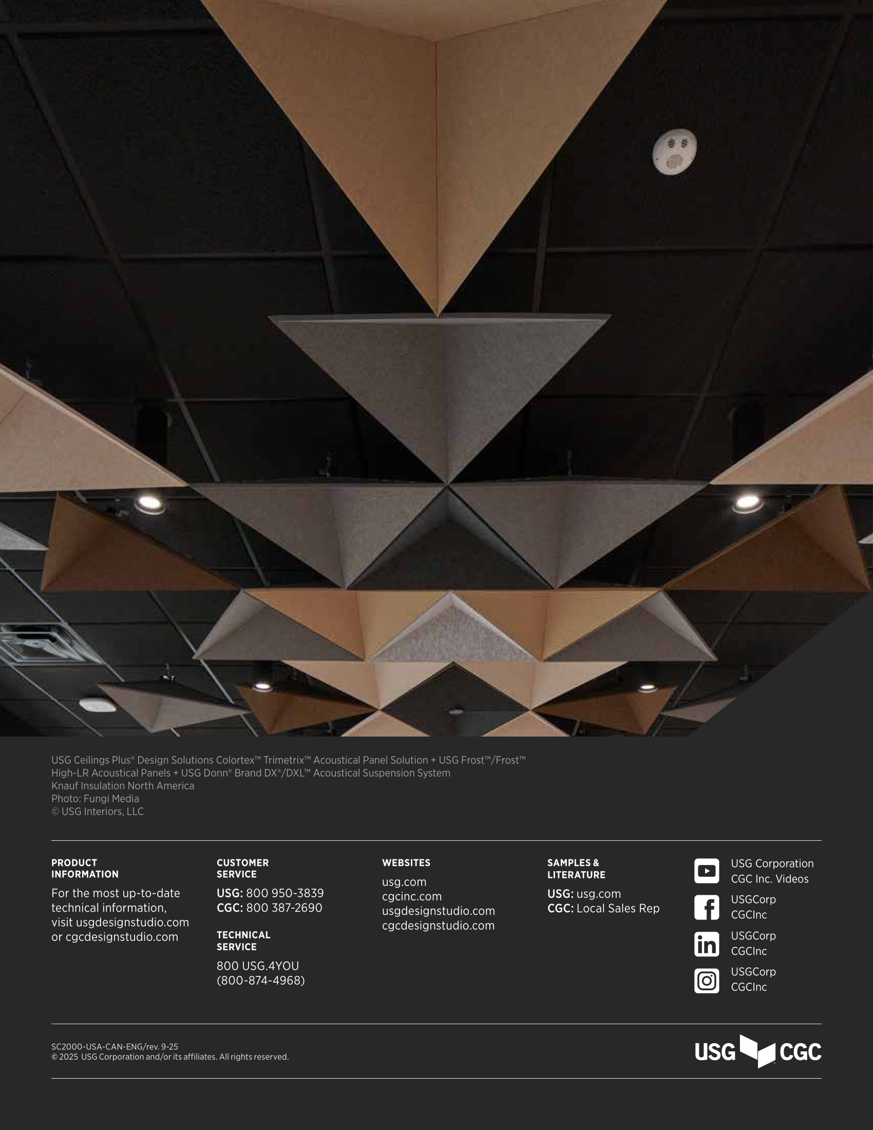 Catalog Ceiling Panel Example ceilings systems catalog sc2000