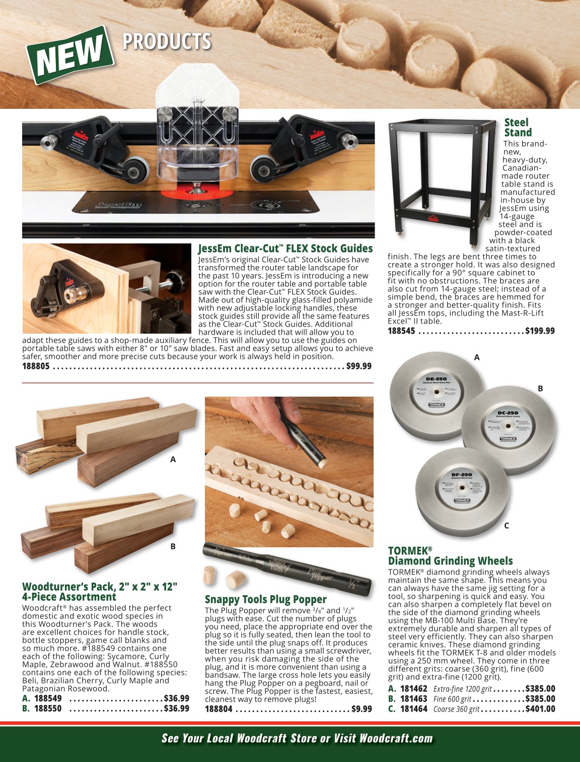 Woodcraft New Products Catalog September to November 2023