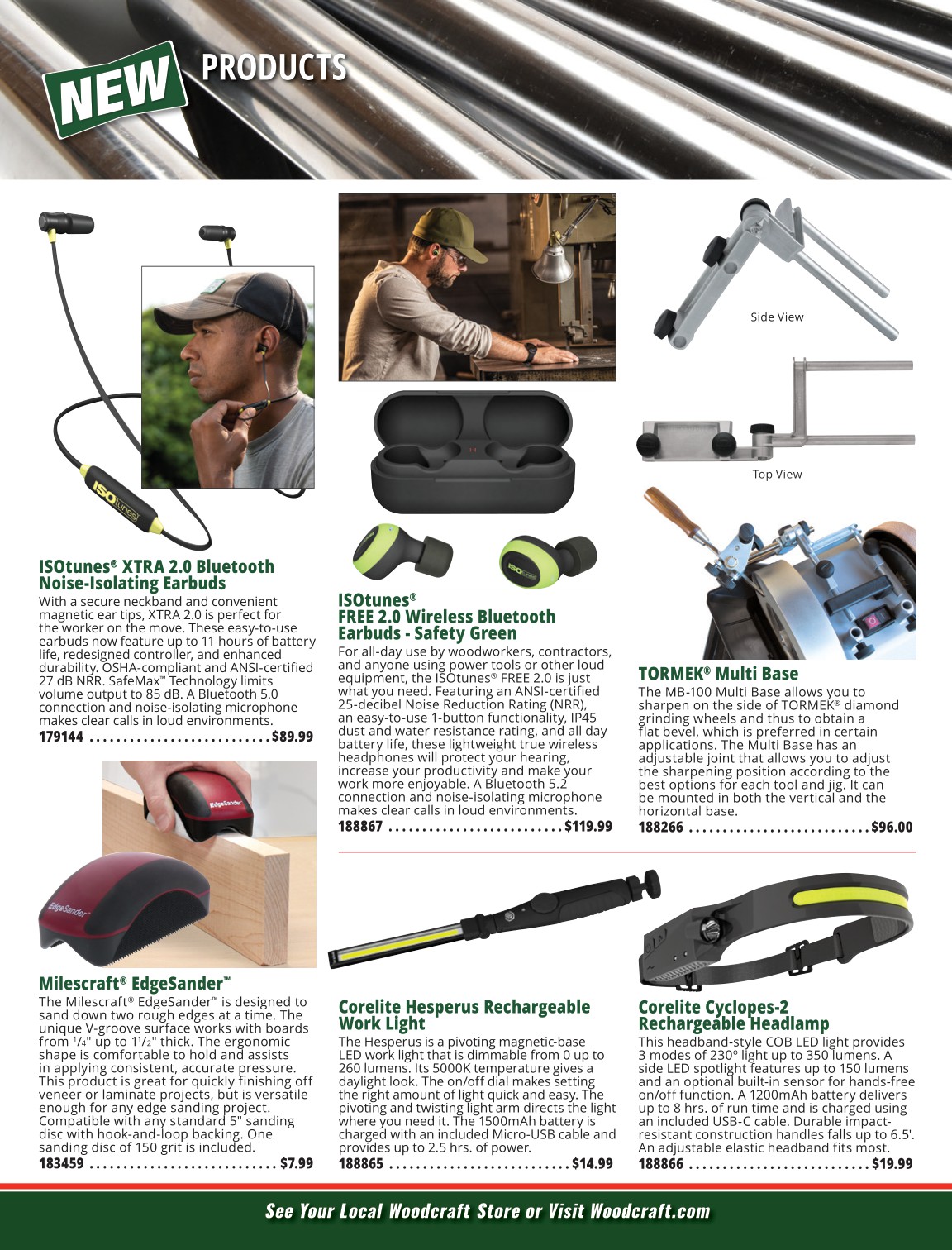 Woodcraft New Products Catalog July to September 2023