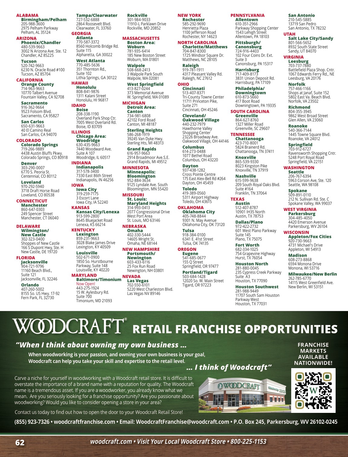 Woodcraft Catalog Late Fall 2023