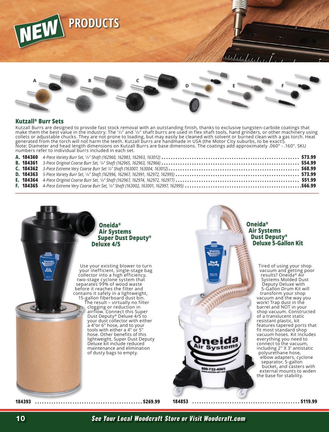 Woodcraft Fall 2022 New Product Catalog