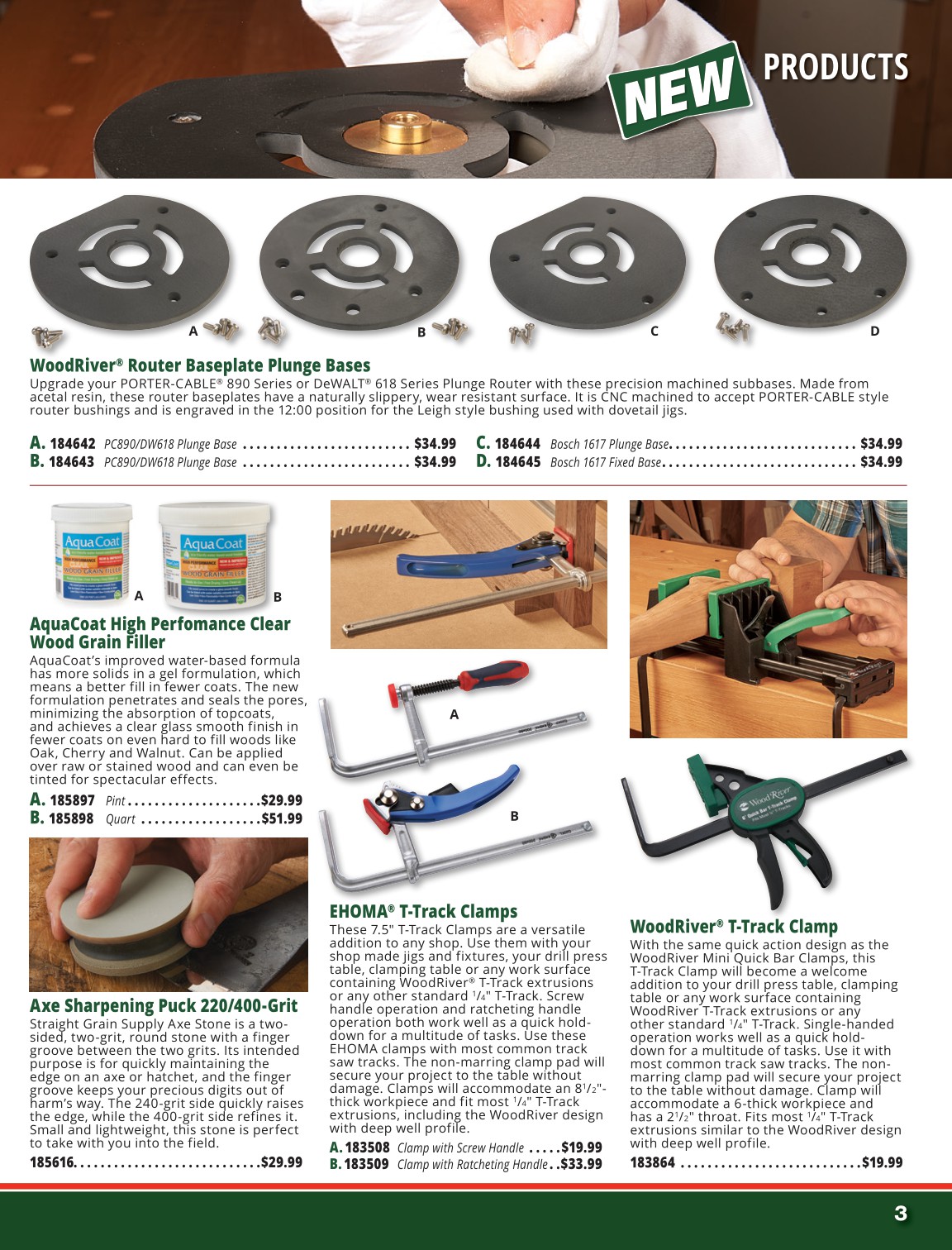 Woodcraft Fall 2022 New Product Catalog