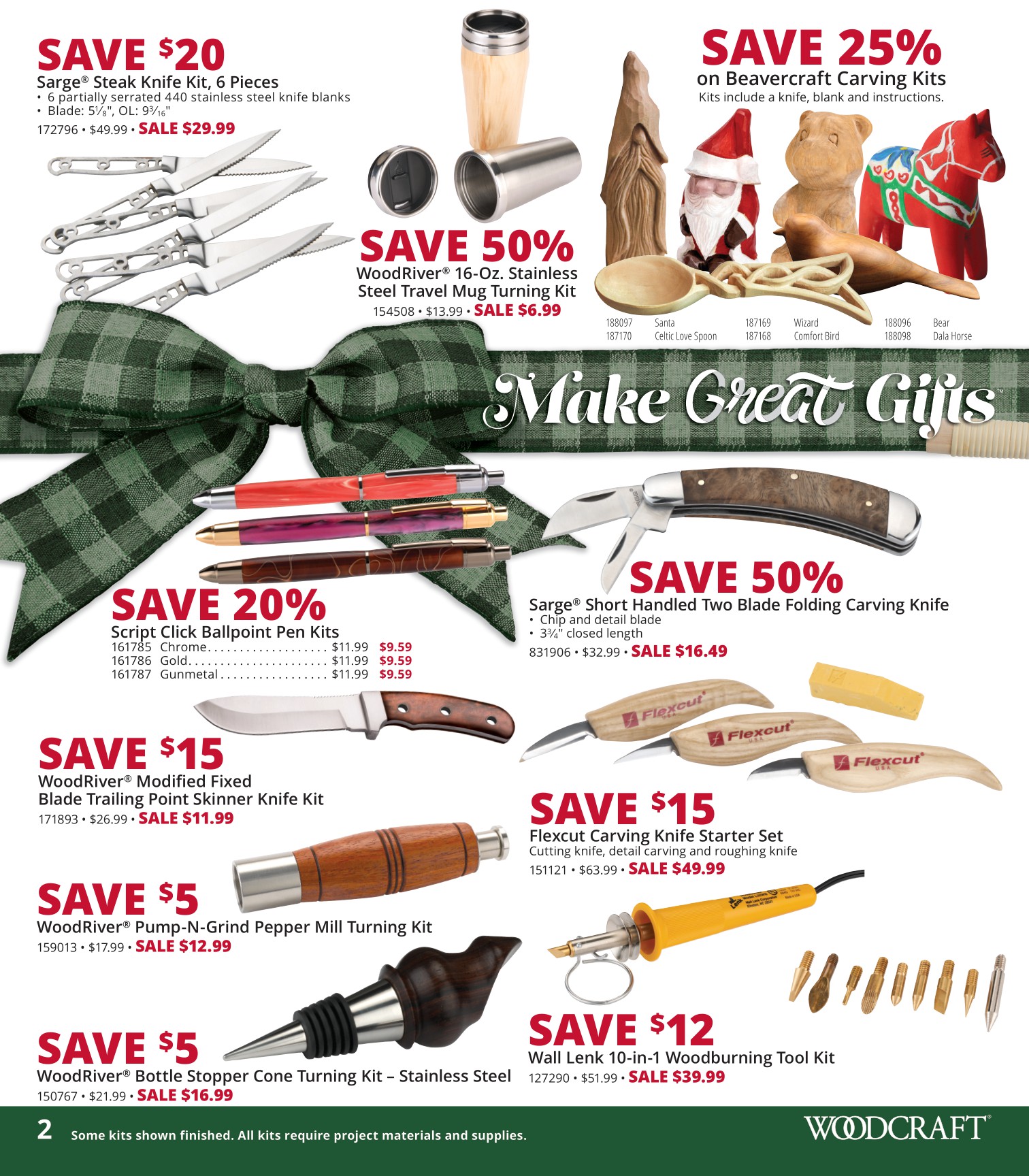 Woodcraft Sale Flyer December 2023