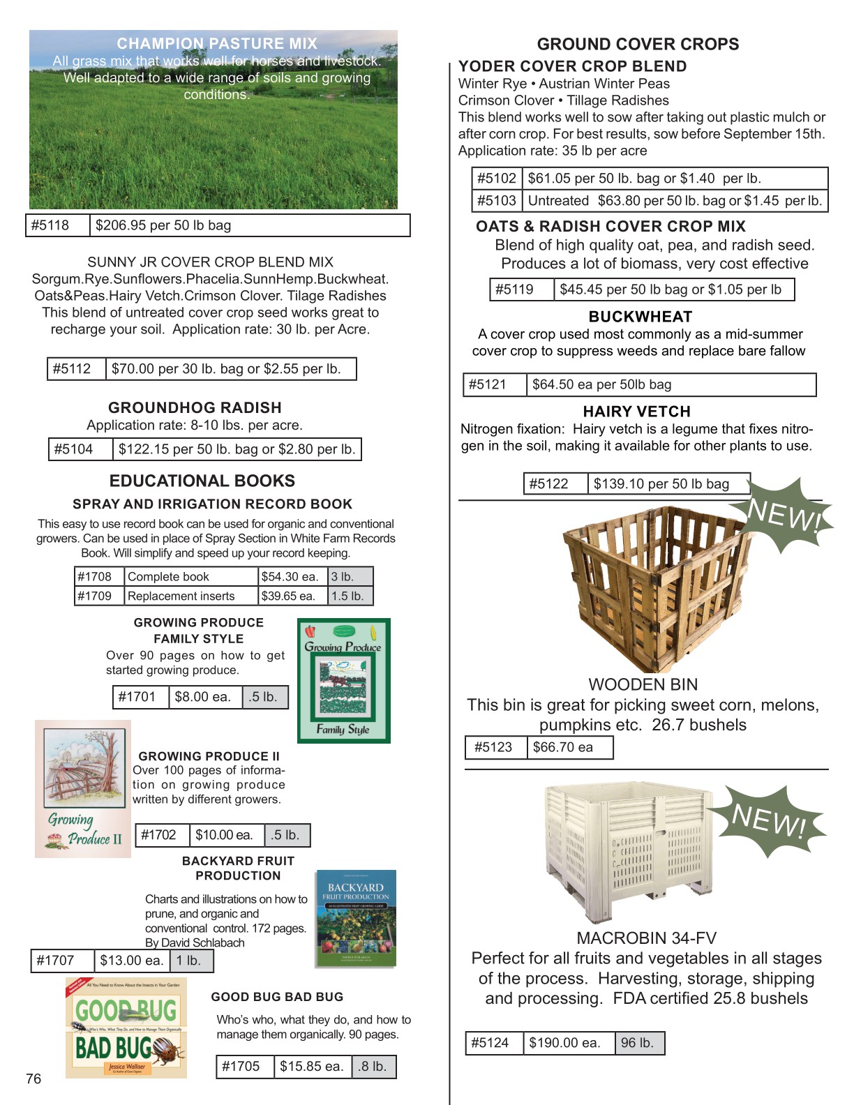 Yoders Produce Catalog 2025