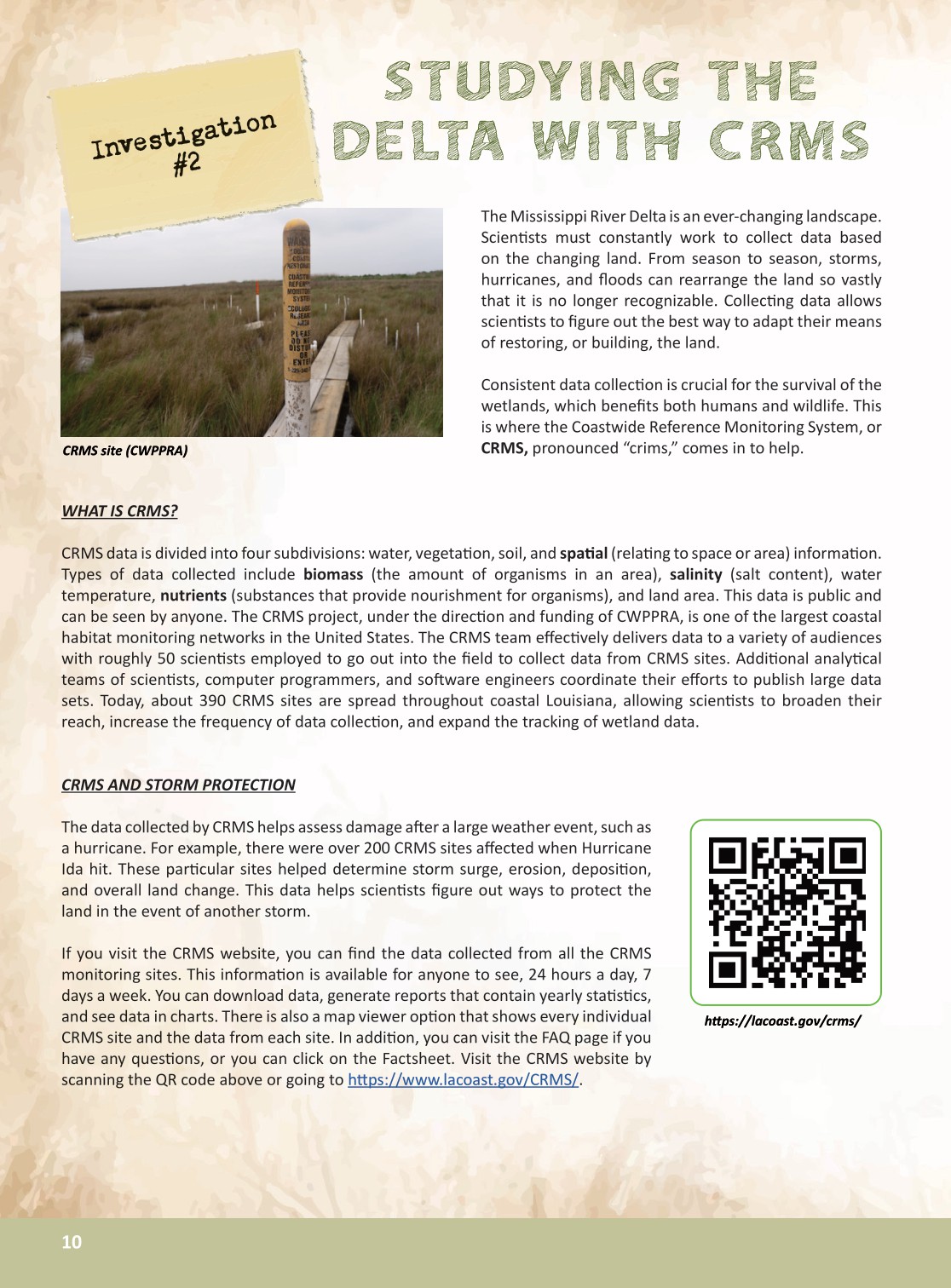 Our Changing Delta Student Guide